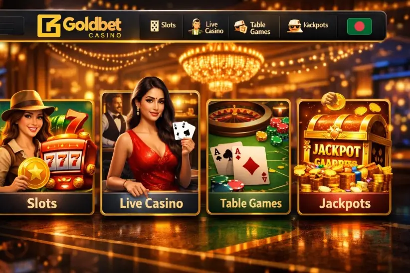 Goldbet বাংলাদেশ গেম লবি স্ক্রিনশট