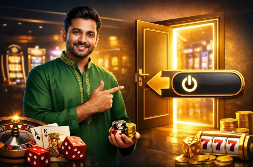 Logging out of a Goldbet account on mobile